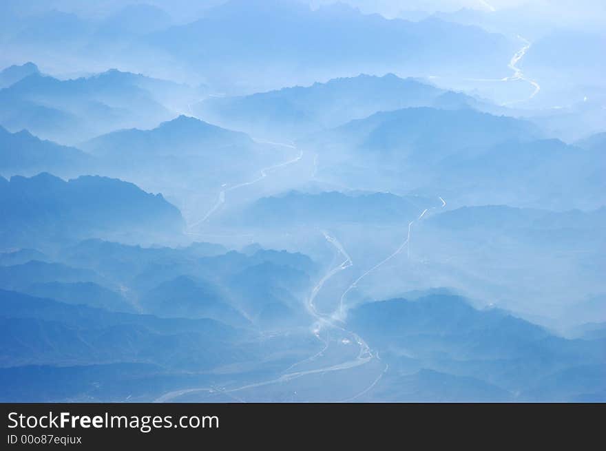 Profile Of Mountains