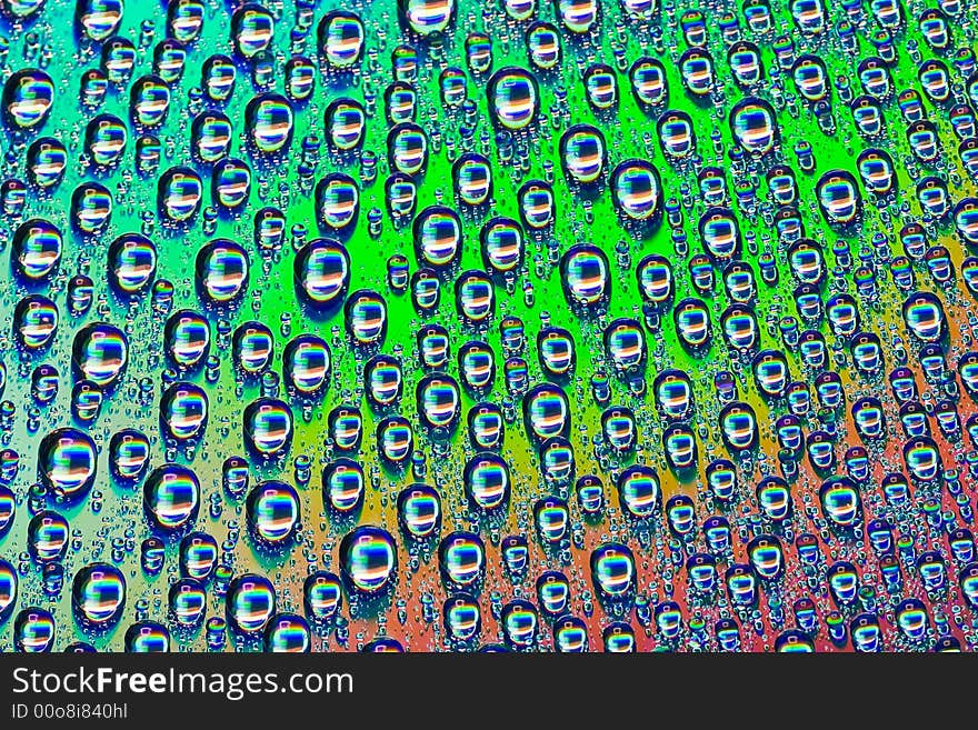 Colored drops