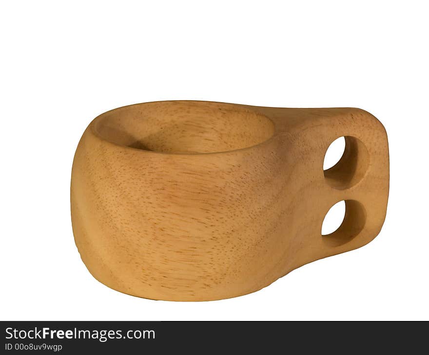 Wooden cup