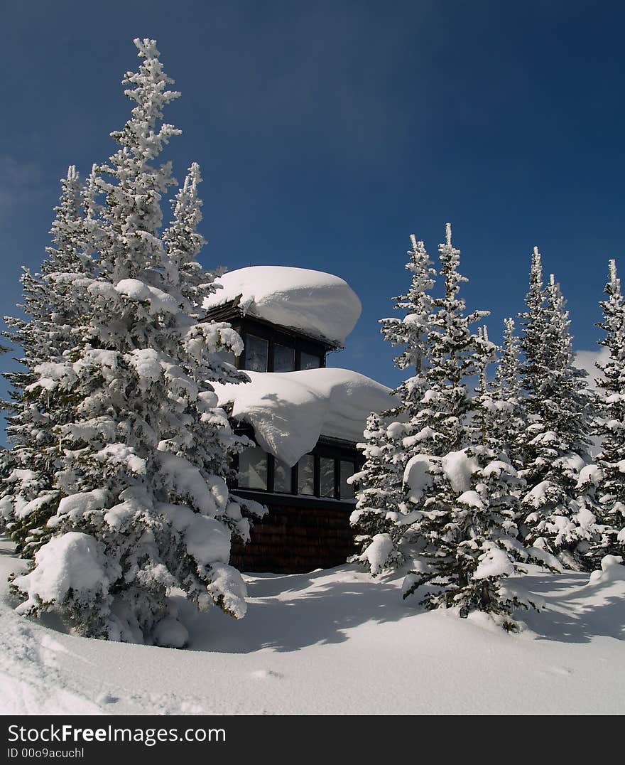 Old forest fire lookout