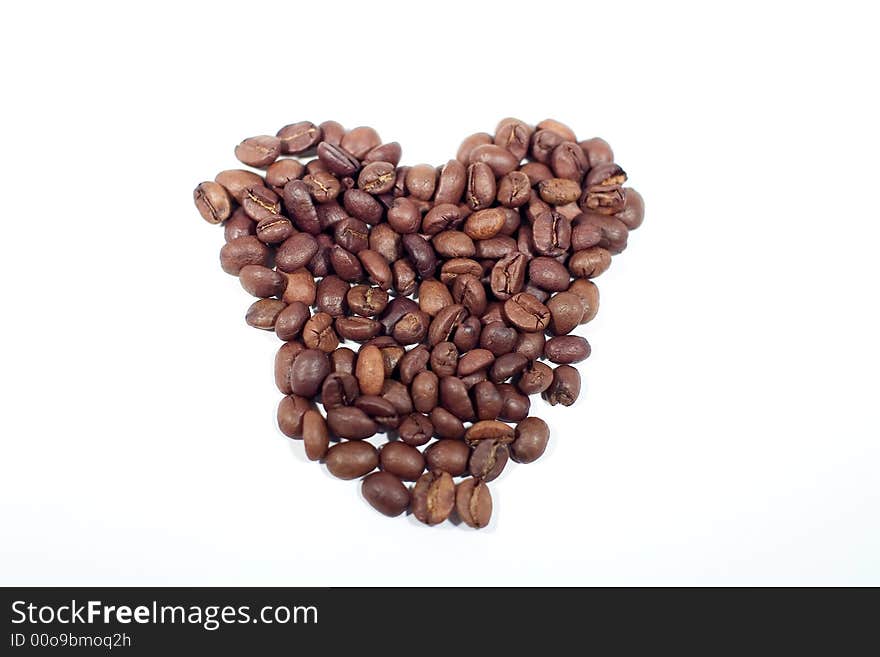 Coffee background: Close-up of a beans