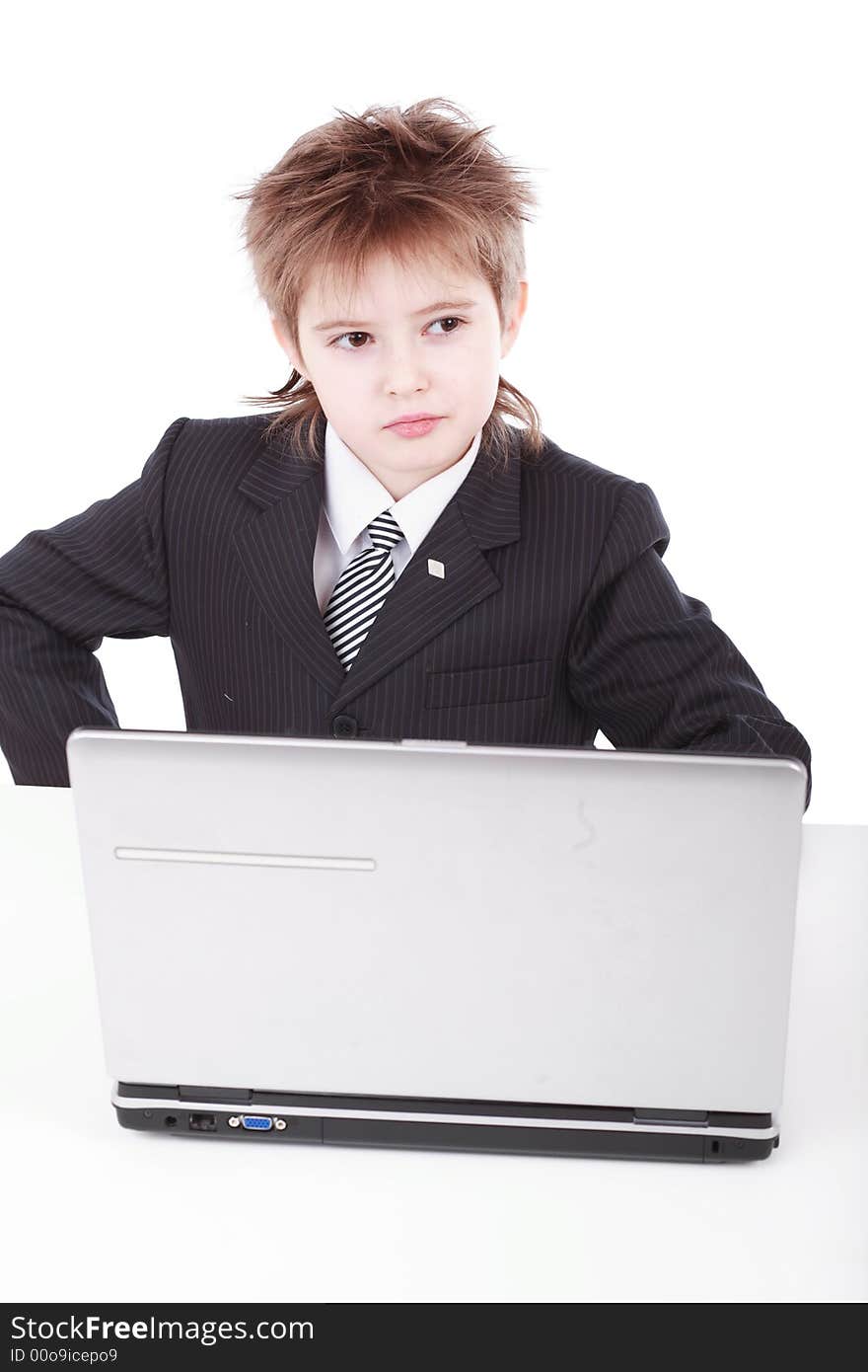 Style  boy with his computer. Style  boy with his computer.