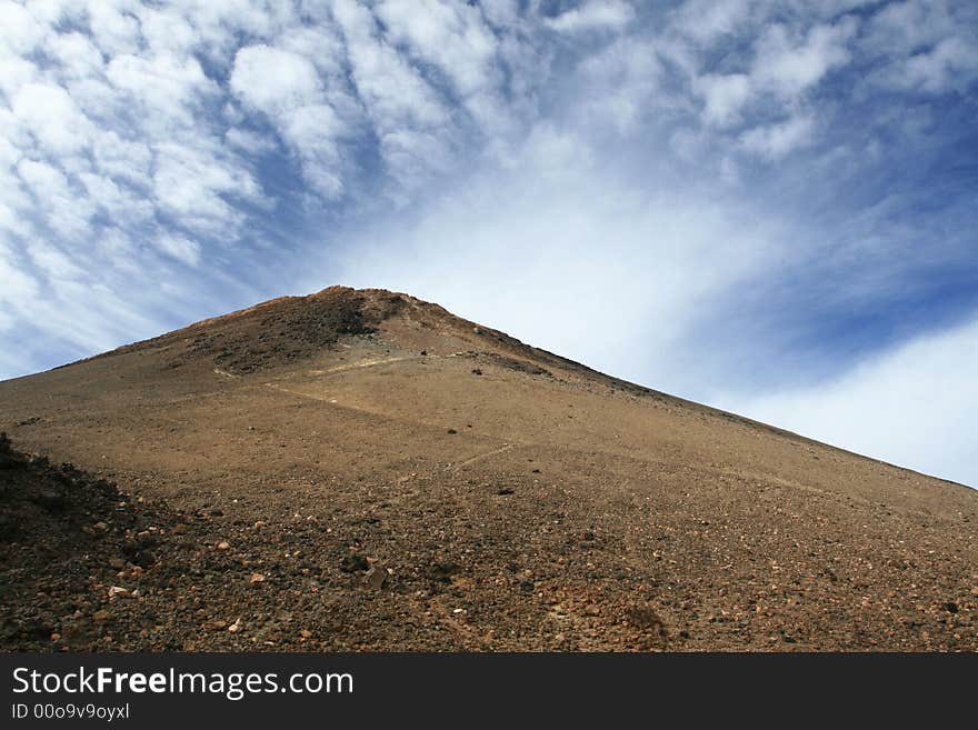 Volcano Pico El Teide - peak