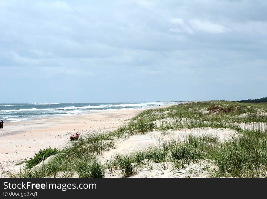 People On The Beach