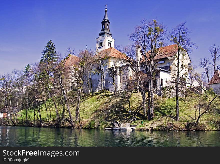 Lake bled romantic holiday destination. Lake bled romantic holiday destination