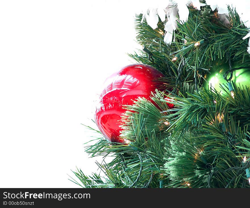 Beautiful Christmas Tree Close-up