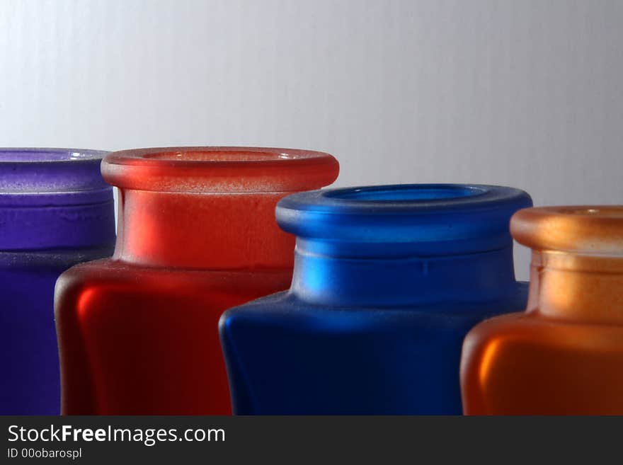 Some colors of original bottles. Some colors of original bottles