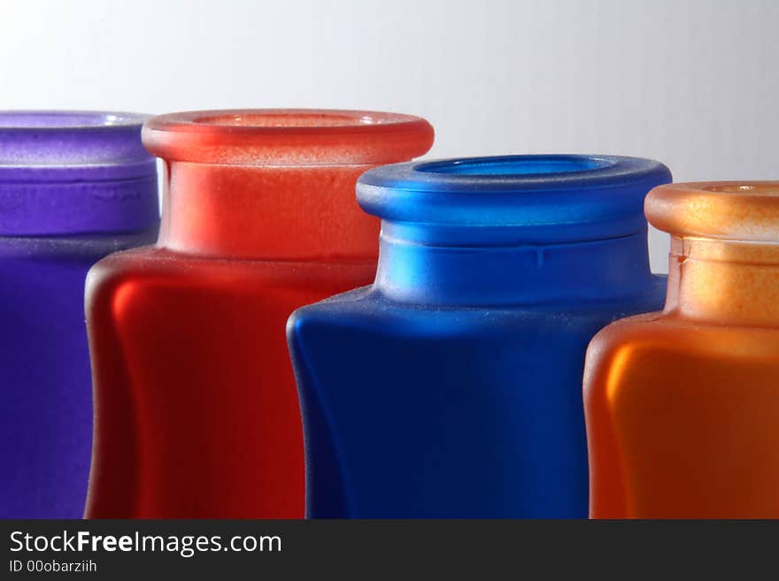 Some colors of original bottles. Some colors of original bottles