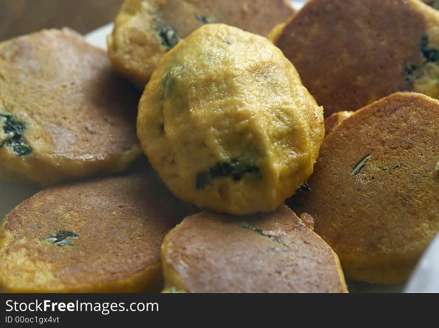 Chinese maize pie...Very delicious staple food.