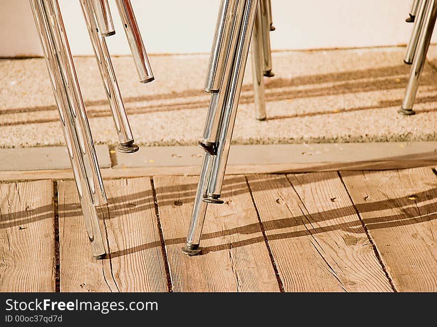 Abstract composition executed from the chrome plated legs of chairs for design of interiors.If you download this image, please let me know how you want to use it. This information is for my private use only. Thank you. Abstract composition executed from the chrome plated legs of chairs for design of interiors.If you download this image, please let me know how you want to use it. This information is for my private use only. Thank you.