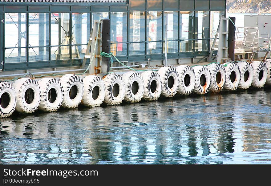 Pier for ferries