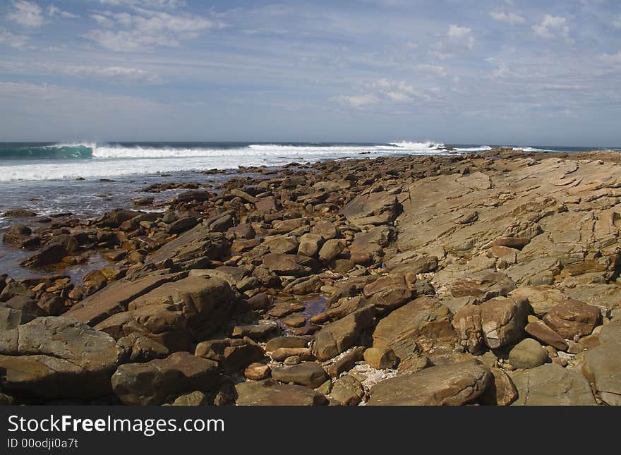 Rocky coastline