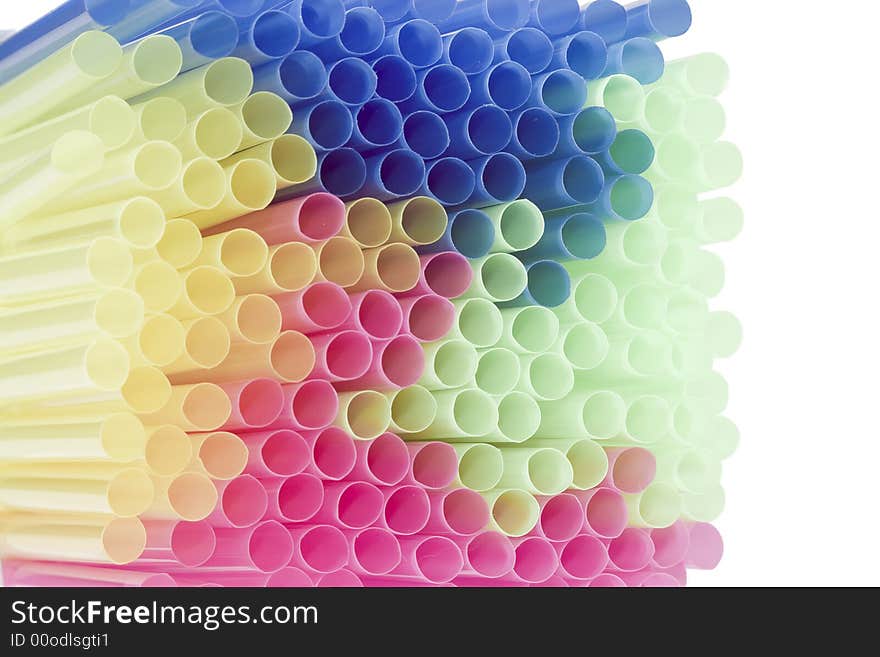 Colorful Drinking Straws