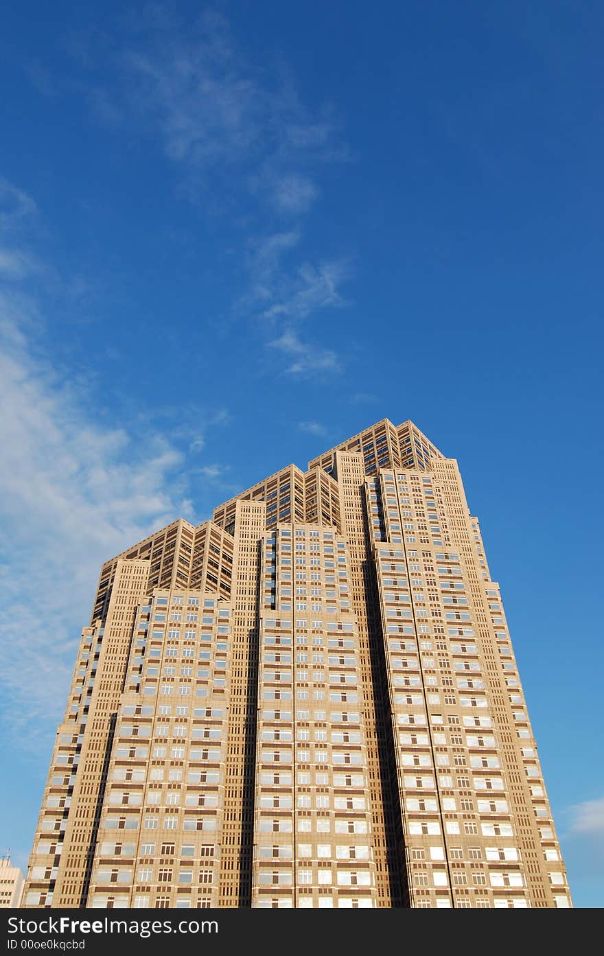 One of the Tokyo landmarks, Metropolitan Government Building N2, located at Shinjuku ward