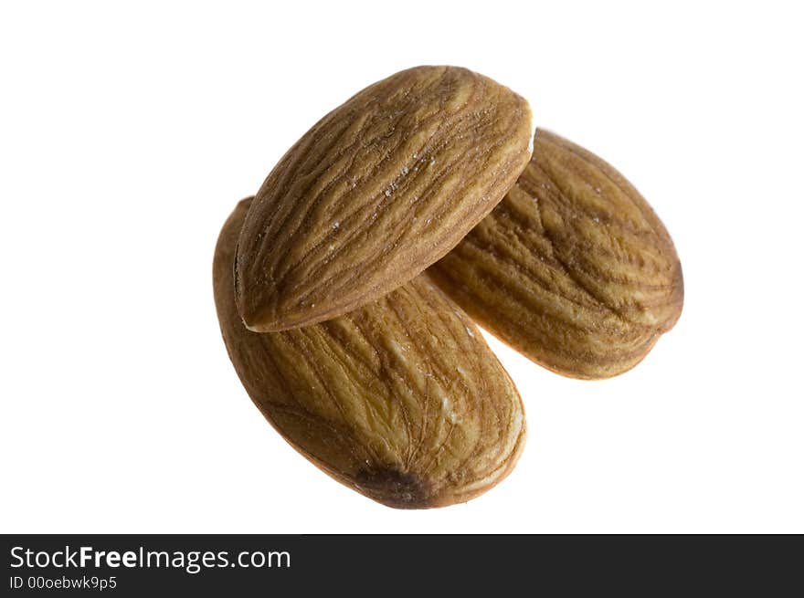 Close-up Of Almonds