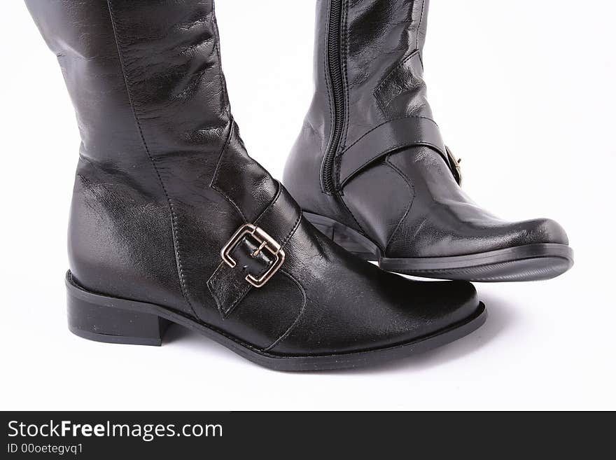 Fashionable Leather Female Boots