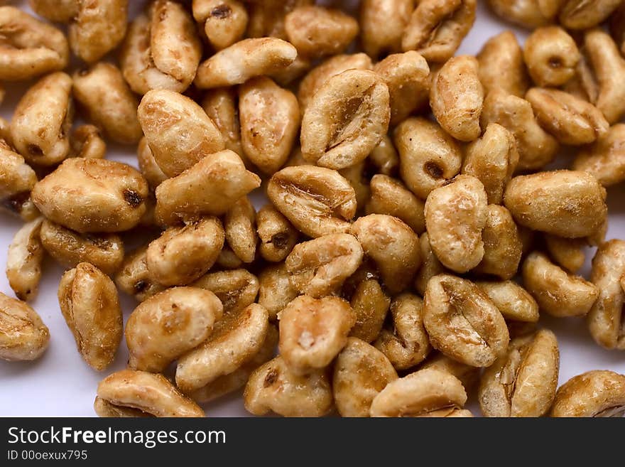 Cereals with caramel