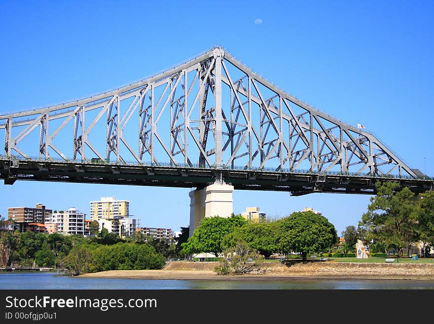 Brisbane Story Bridge In Australia