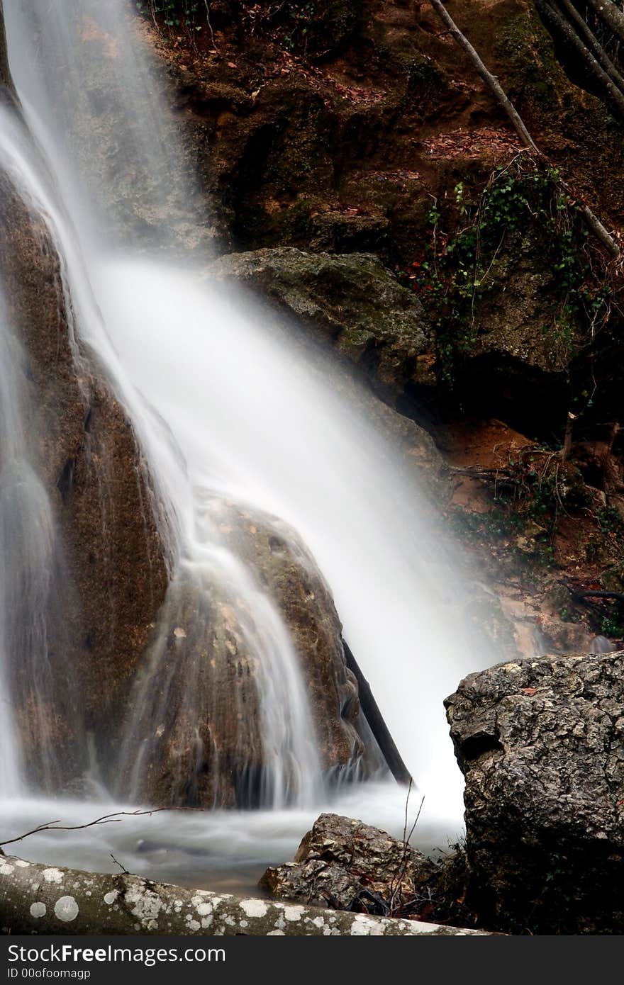 Stream in Krum at fall in 2007