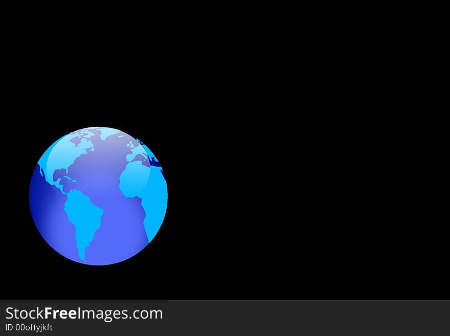 Globe web graphic background