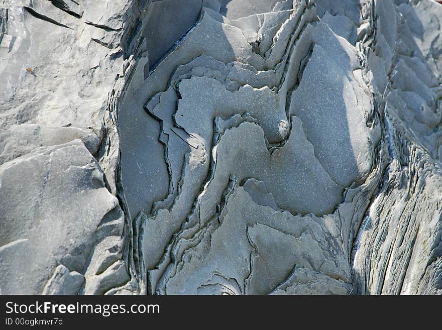 Rock Curve Desing of the appalache mountain, quebec Canada