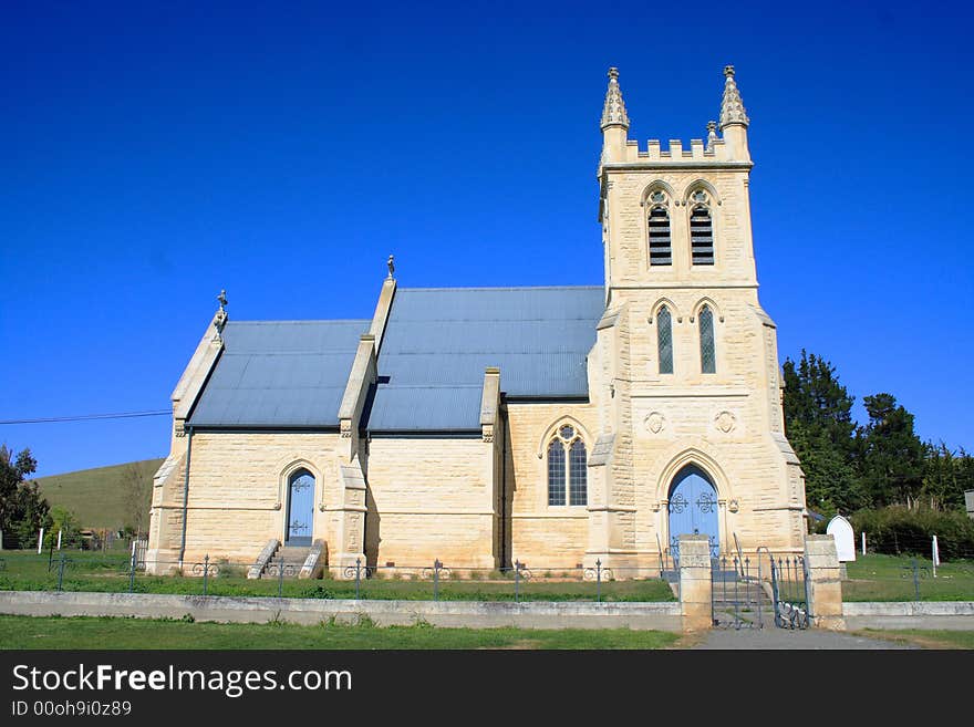 History Church In Small Town (New Zealand)