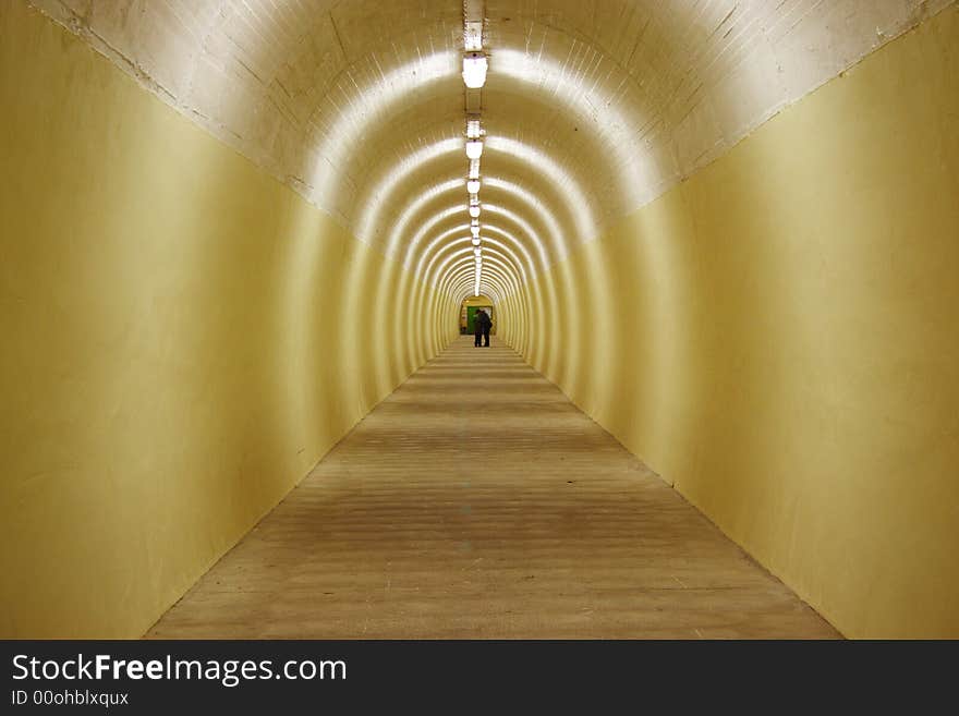 History Tunnel In New Zealand