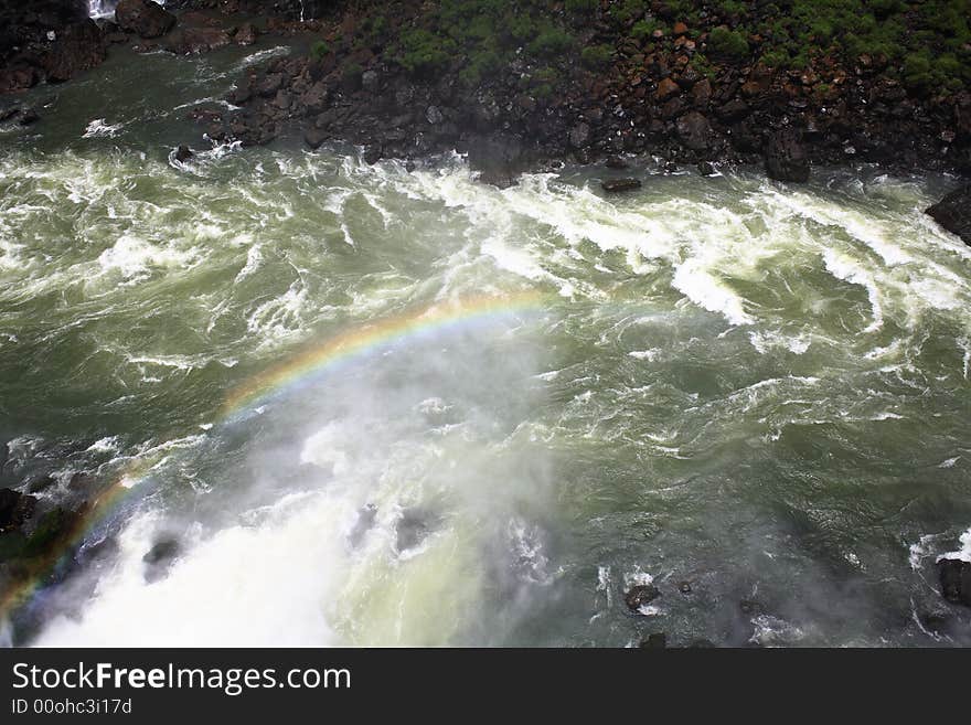 Iguassu (Iguazu; Igua�u) Falls - Large Waterfalls