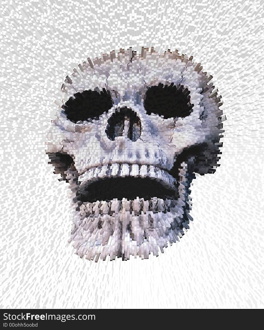 Skull - extruded