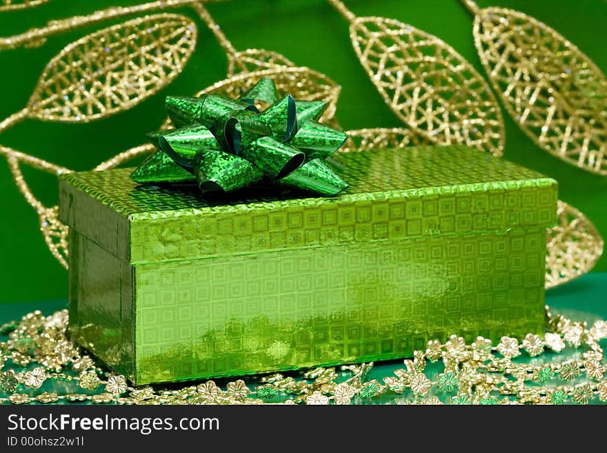 Green Gift Box