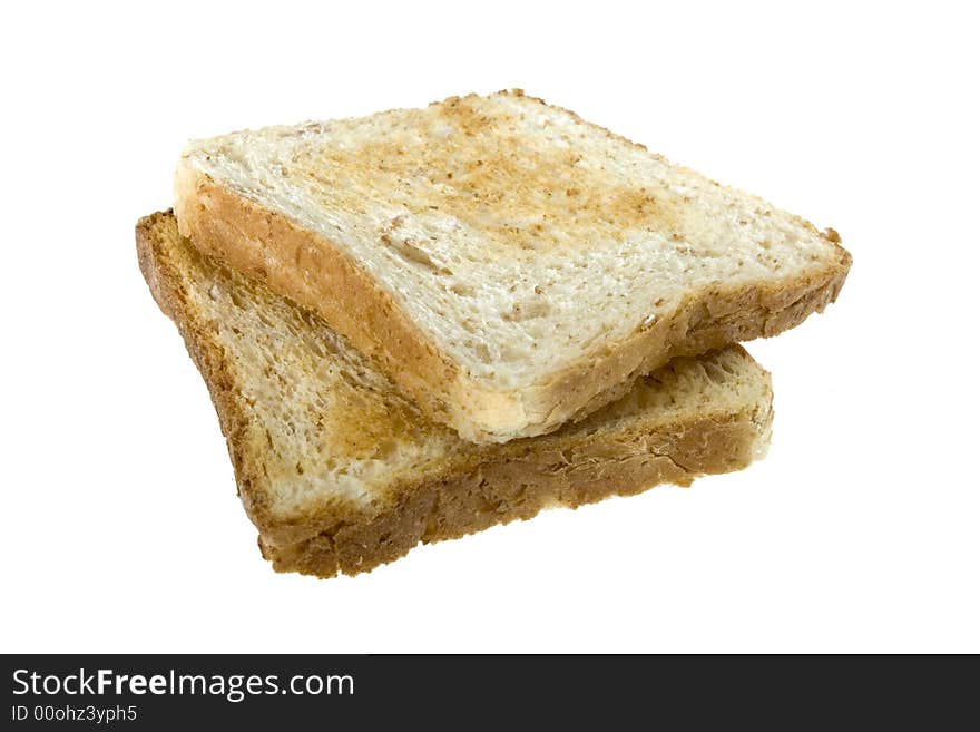 Bread  of a white background. Bread  of a white background