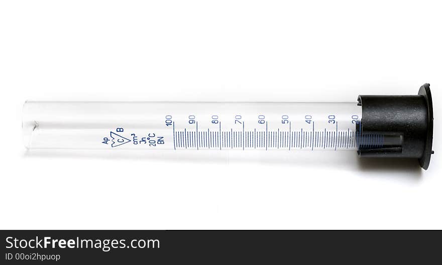 Laboratory Glass Isolated