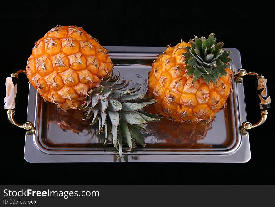 Two Pineapples