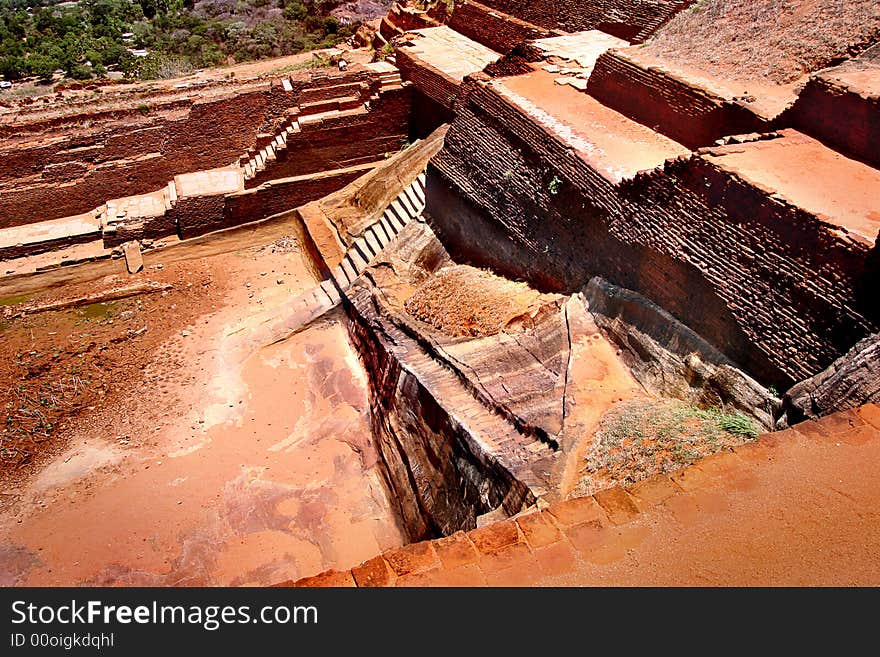 Ruins of an old palace