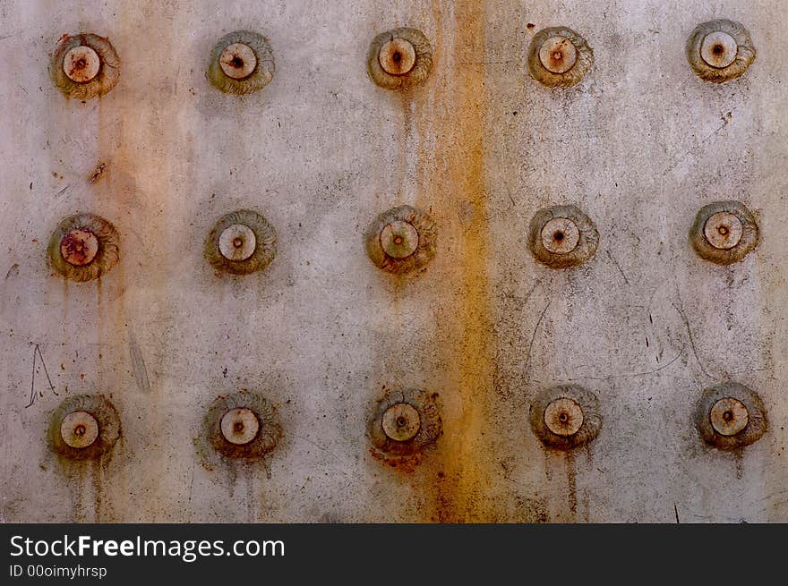 Background Image of a vintage rusted steel Plate. Background Image of a vintage rusted steel Plate