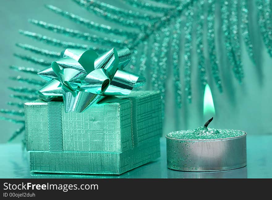 Green Gift Box