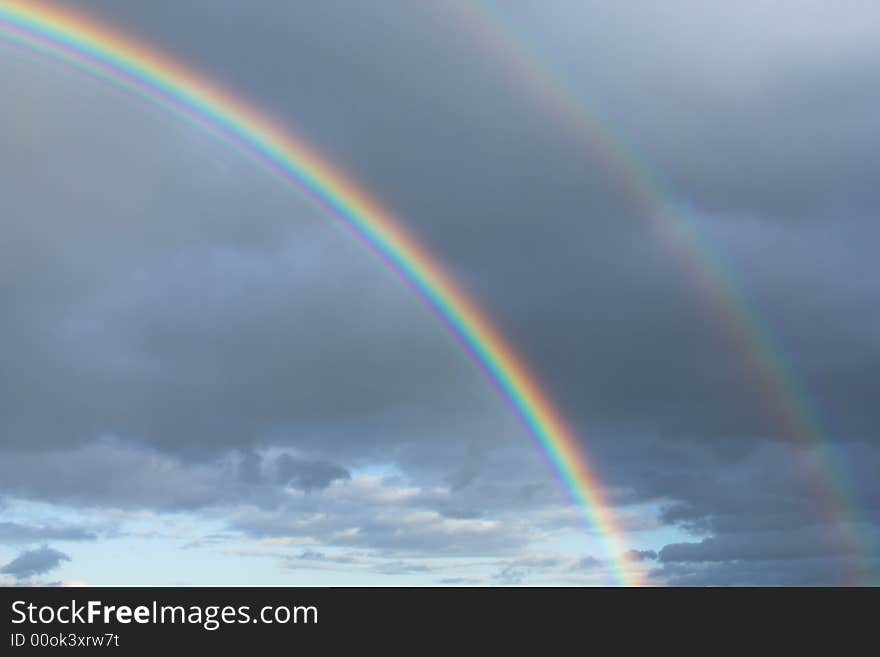 Double rainbow