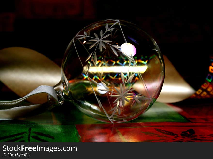 Beautiful Handblown Ornament