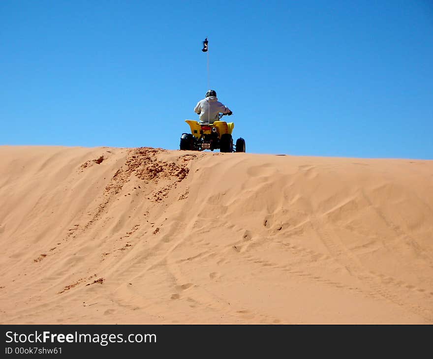 Rider On The Dunes