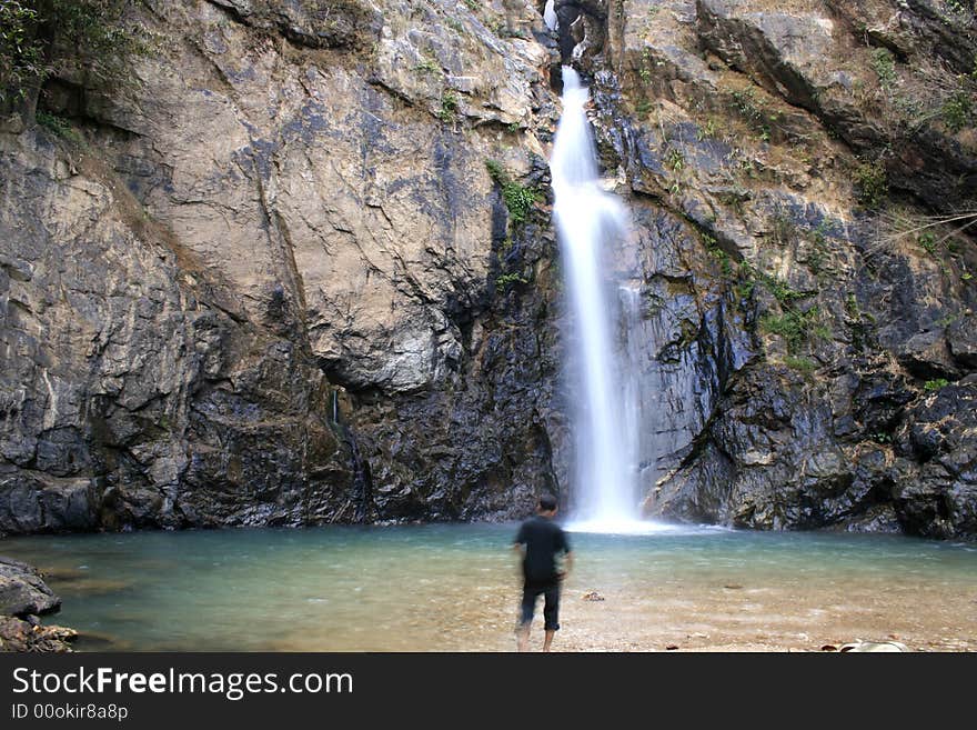 Waterfall on vocation