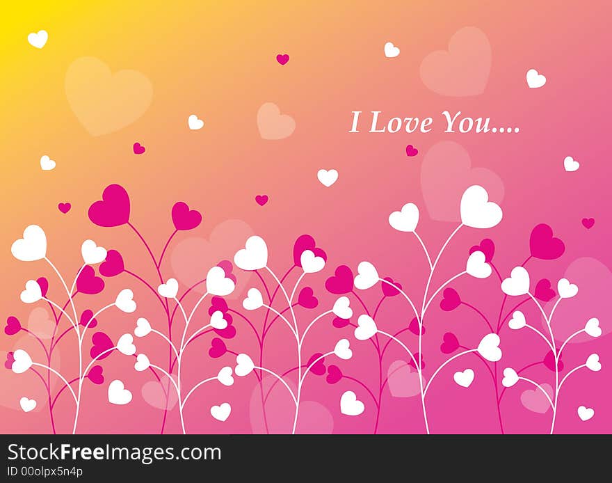 Valentine’s Day,  background, illustration, love