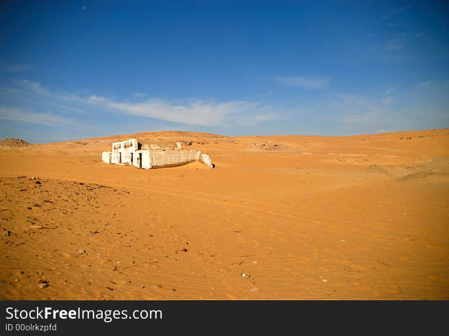 Ruins In The Desert