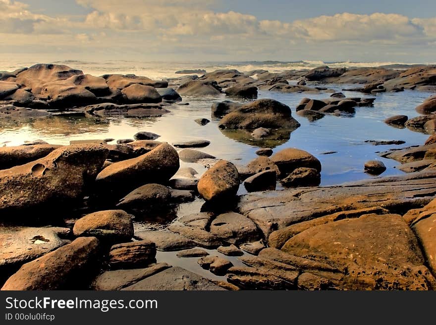 Low Tide at Kidd's Beach.RSA