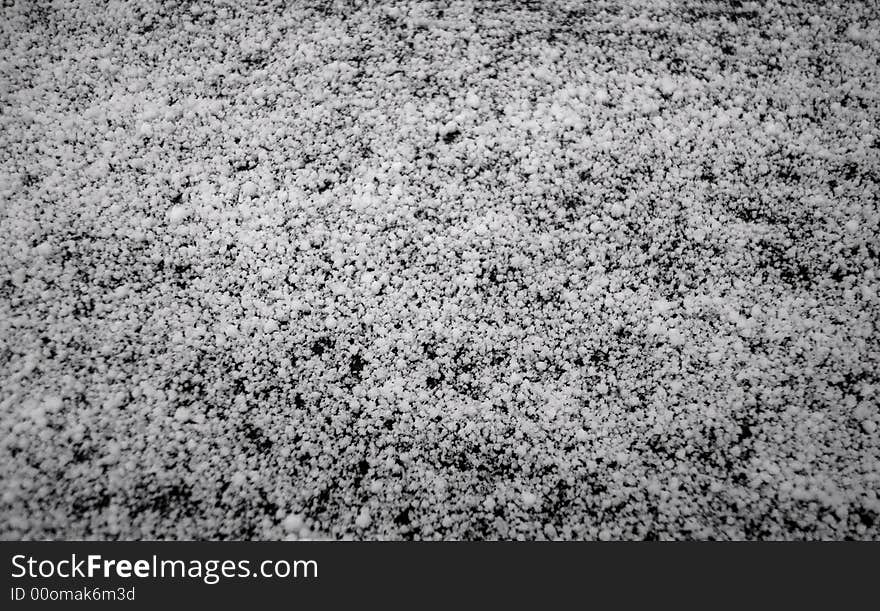 Snowflakes On Wood