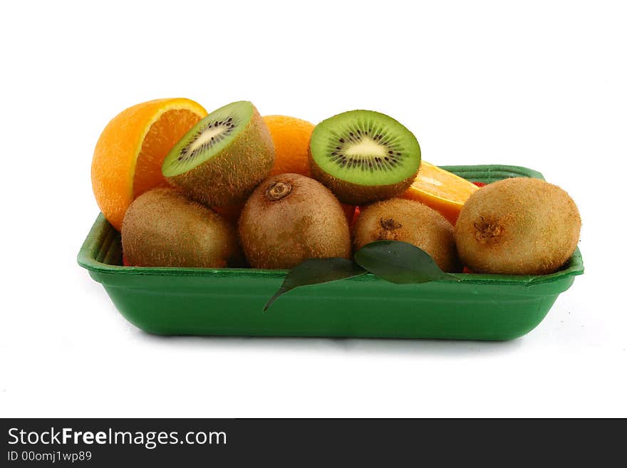 Kiwis and orange