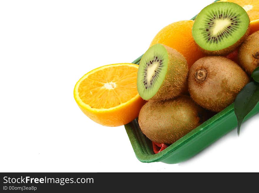 Kiwis and orange