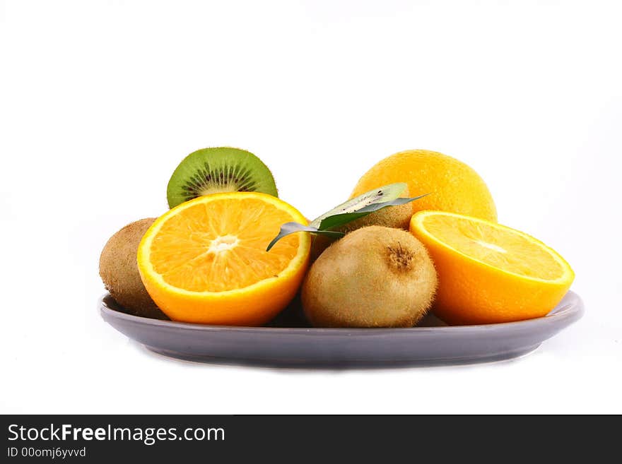 Kiwis and orange