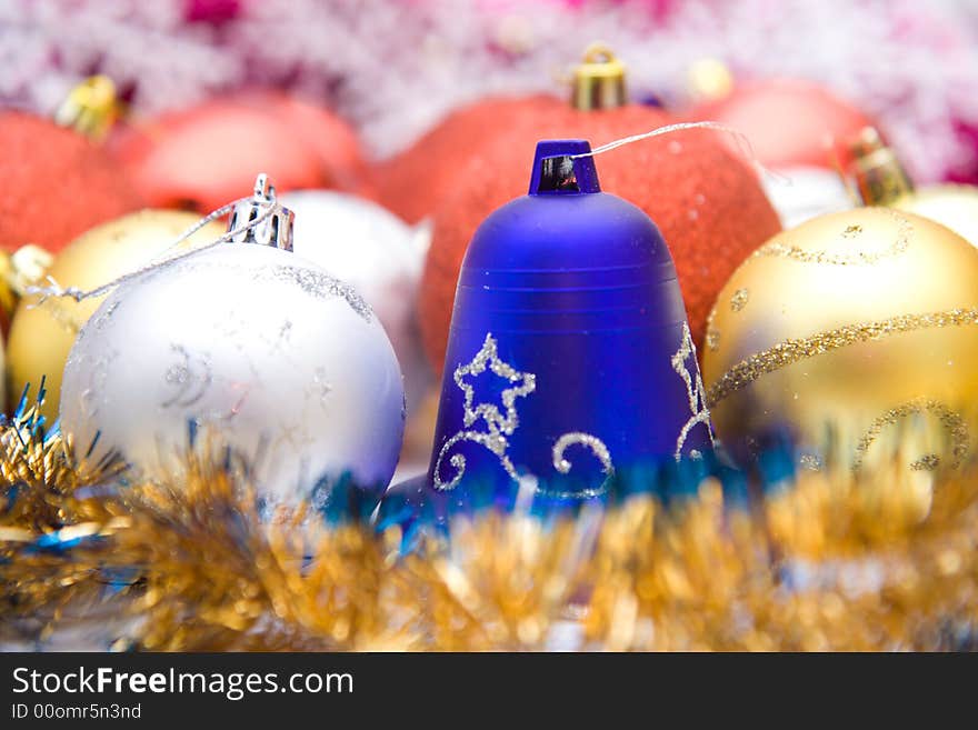 Colorful christmas decoration