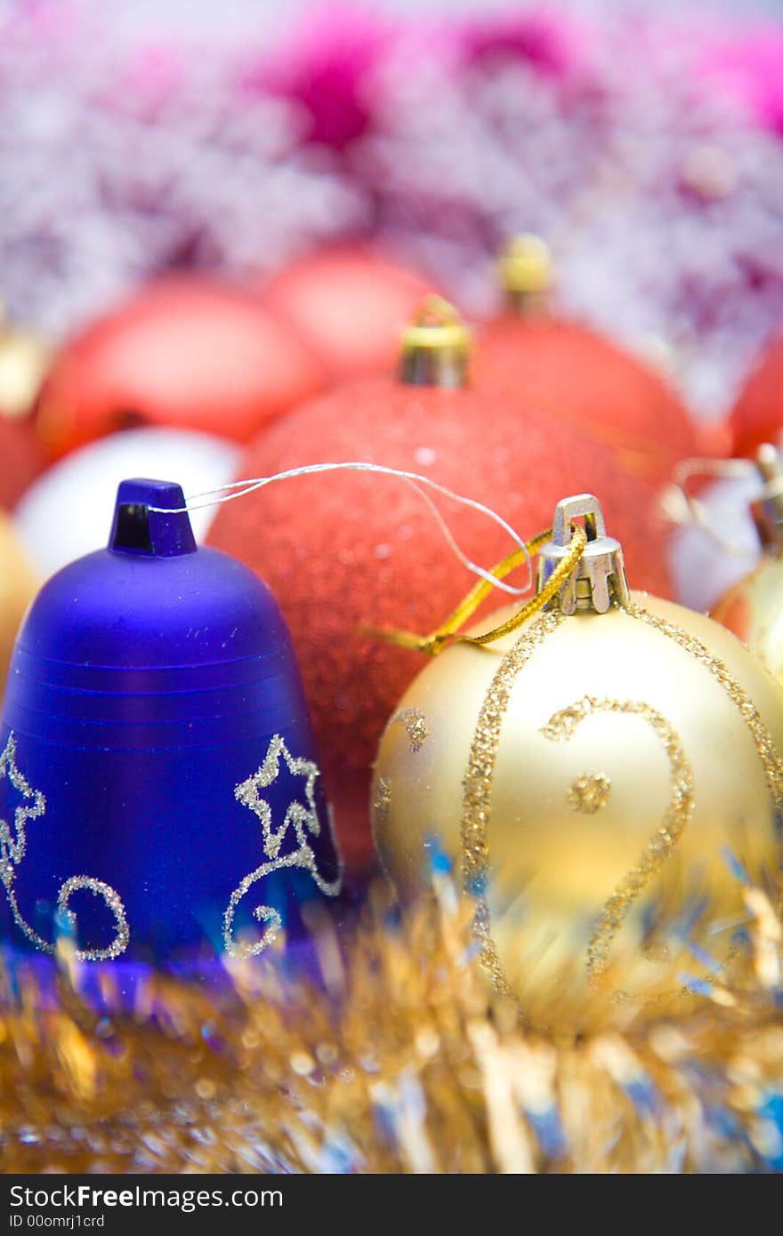 Colorful christmas decoration