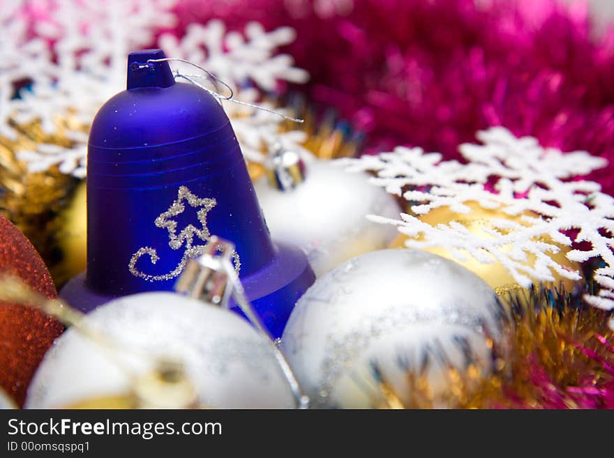 Colorful christmas decoration